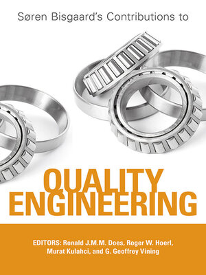 cover image of Soren Bisgaard's Contributions to Quality Engineering